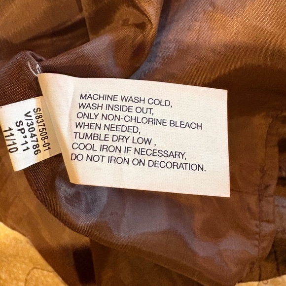 Gap Sequin Brown mini Skirt size 8 women’s NWT - Picture 7 of 12